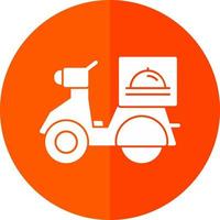 Food Delivery Vector Icon Design