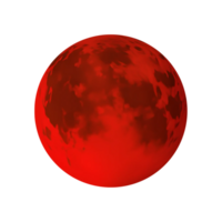 pleine lune rouge png