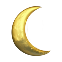 d'oro Ramadan mezzaluna Luna png