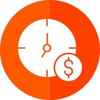 Time is Money Vector Icon Design