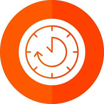 Time Loop Vector Icon Design