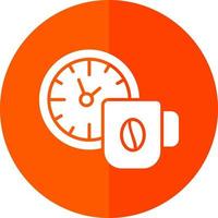 diseño de icono de vector de tiempo de café