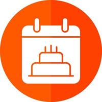 Birthday Date Vector Icon Design