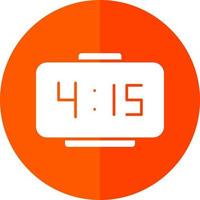 Digital Clock Vector Icon Design