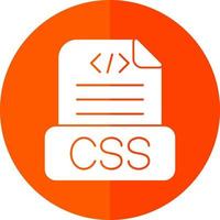Css File Vector Icon Design