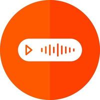 Voice Message Vector Icon Design