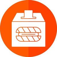 Bread Donation Vector Icon Design