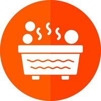 diseño de icono de vector de jacuzzi