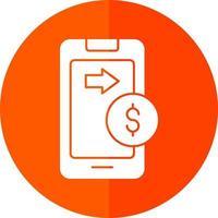 Money Transfer Vector Icon Design