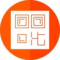 diseño de icono de vector de código qr