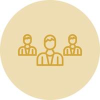 Community Work Vector Icon Design