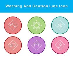 Warning And Caution Vector Icon Set