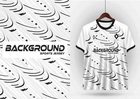 Mockup Design fabric patterns for sports t-shirts, football shirts, running shirts, exercise shirts. vector