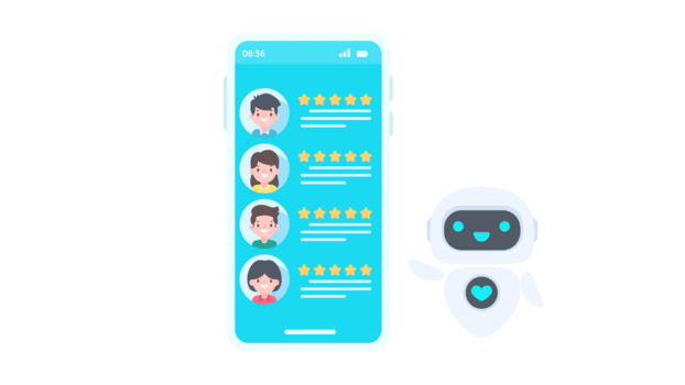 auto respuesta sistema con inteligente robots proporcionar información y ayuda clientes con problemas png