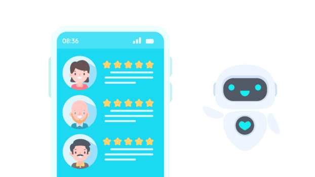 auto respuesta sistema con inteligente robots proporcionar información y ayuda clientes con problemas png