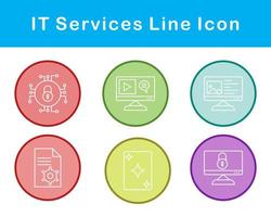 IT Services Vector Icon Set