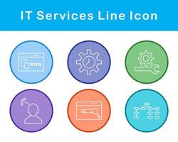 IT Services Vector Icon Set