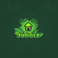 Green Jungle Logo Design template vector