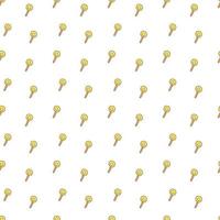 Cute seamless pattern with lollipop. Color doodle  vector illustration.