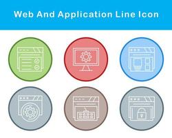 Web And Application Vector Icon Set