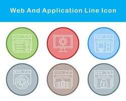 Web And Application Vector Icon Set