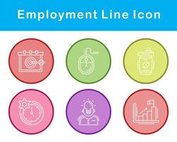 Employment Vector Icon Set