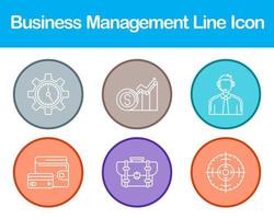 Business Management Vector Icon Set