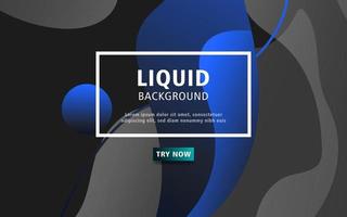 modern abstract liquid color background. dynamic textured geometric elements design.can be used on posters,banner,web and any more vector