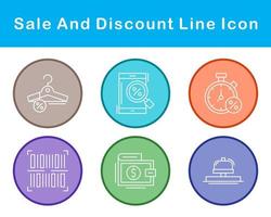 Sale And Discount Vector Icon Set