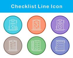 Checklist Vector Icon Set