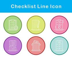 Checklist Vector Icon Set