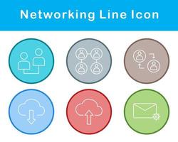 Networking Vector Icon Set