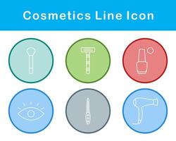 productos cosméticos vector icono conjunto