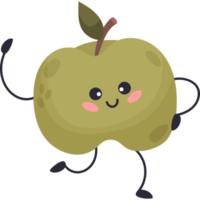 personnage mignon de pomme png