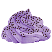 acuarela mano dibujado suave crema png