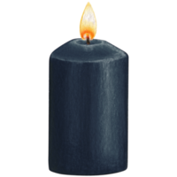 watercolor hand drawn candles png