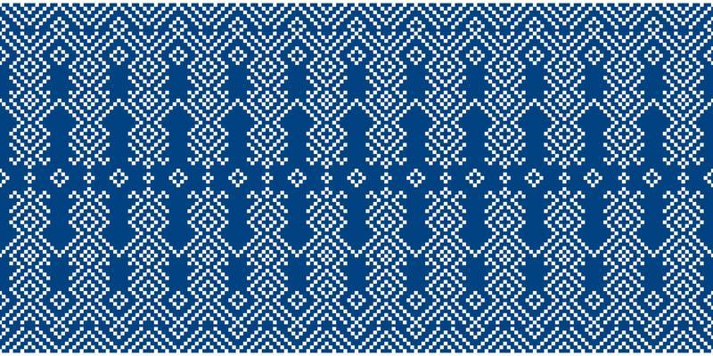 Pattern design with geometric shapes.