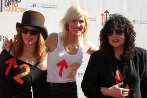 LOS ANGELES  SEP 10  Nancy Wilson Natasha Bedingfield Ann Wilson arrives at the Stand Up 2 Cancer 2010 Event at Sony Studios on September 10 2010 in Culver City CA photo