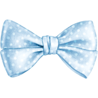 watercolor hand drawn cute silk bow png