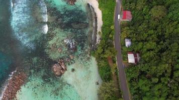 Port réjouir mahe les Seychelles lent mouvement video