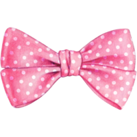 watercolor hand drawn cute silk bow png