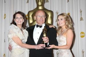 Heath Ledgers Family   Sally Bel motherl Kim Ledger  father   Kate Ledger sister in the 81st Academy Awards Press Room at the Kodak Theater in Los Angeles CA  onFebruary 22 20092009 photo