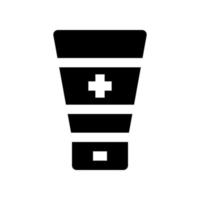 ointment icon for your website, mobile, presentation, and logo design. vector