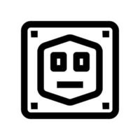 socket icon for your website, mobile, presentation, and logo design. vector