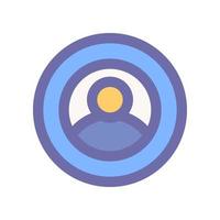 profile icon for your website design, logo, app, UI. vector