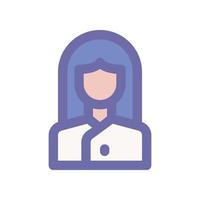 nurse icon for your website design, logo, app, UI. vector