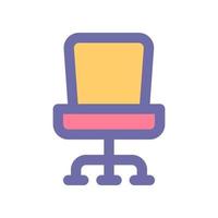 silla icono para tu sitio web diseño, logo, aplicación, ui vector