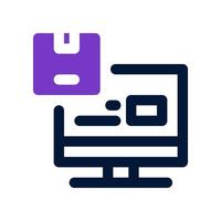 online tracking icon for your website, mobile, presentation, and logo design. vector