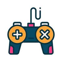 icono de gamepad para su sitio web, móvil, presentación y diseño de logotipo. vector