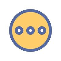 more icon for your website design, logo, app, UI. vector